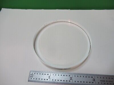 OPTICAL FLAT FUSED SILICA ZYGO 3" DIA small blemish OPTICS AS PICTURED #15-A-83