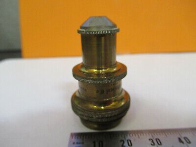 BAUSCH LOMB ANTIQUE 1/6 OBJECTIVE LENS MICROSCOPE PART AS PICTURED &A2-FT-78