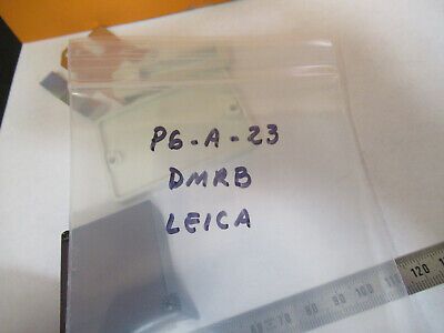 LEICA DMRB PLASTIC ACCESSORIES LOT MICROSCOPE PART AS PICTURED #P6-A-23