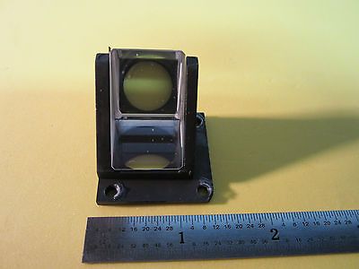 OPTICAL MICROSCOPE PRISM ASSEMBLY from Nikon STEREO SCOPE OPTICS BIN#A3-12