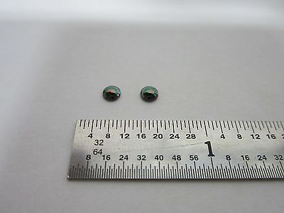 LOT 2 EA OPTICAL GERMANIUM METAL LENSES INFRARED CX CC LENS OPTICS #G5-H-1