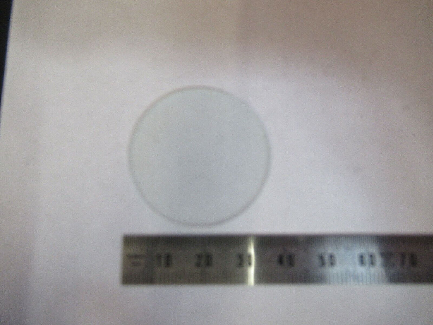 NIKON JAPAN DIFFUSER GLASS FROSTED OPTICS MICROSCOPE PART AS PICTURED &P9-A-11