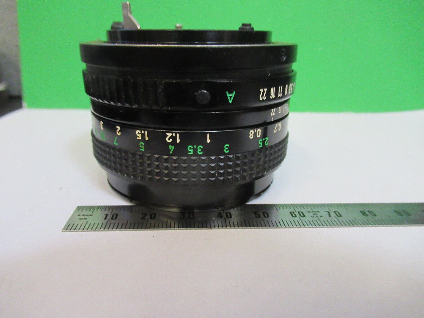 LENS CAMERA CANON JAPAN   F 1.8  50mm OPTICS AS IS &R2-A-94