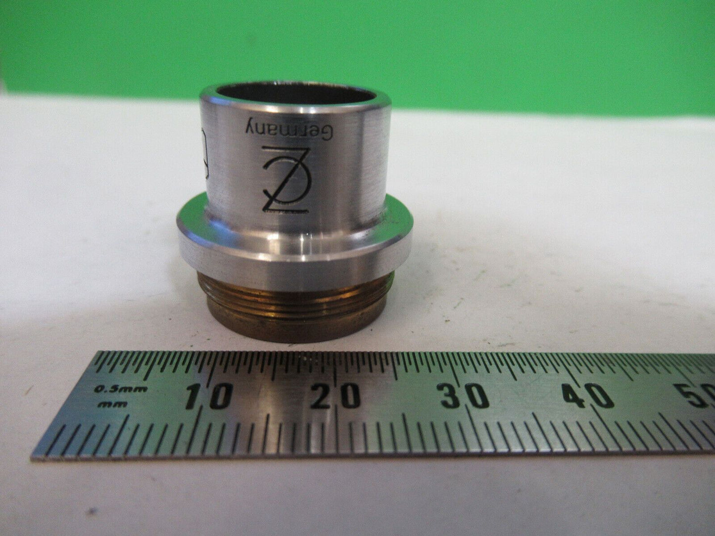 CARL ZEISS 3.2X OBJECTIVE LENS OPTICS  MICROSCOPE PART AS PICTURED &Z1-A-134