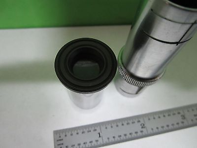 MICROSCOPE PART OPTICAL GAERTNER EYEPIECE + TUBUS OPTICS AS IS BIN#T5-13