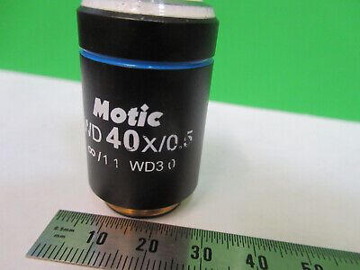 MOTIC LWD 40X INFINITY LENS OBJECTIVE MICROSCOPE PART AS PICTURED &Q9-A-105