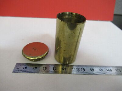 ANTIQUE BRASS WATSON UK 1860s EMPTY CAN MICROSCOPE PART AS PICTURED &F6-B-13