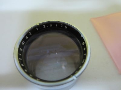 OPTICAL ANTIQUE LENS ANASTIGMAT GERMANY VINTAGE OPTICS AS IS BIN#U4-B-05