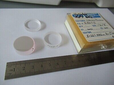 OPTICAL CVI ASSORTED LENSES LENS OPTICS AS PICTURED &19-B-31