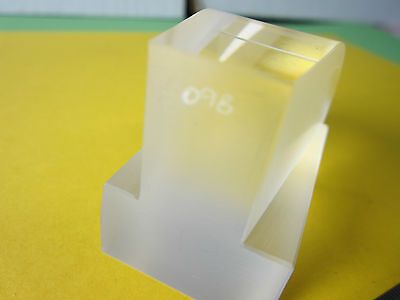 OPTICAL TRUNCATED PRISM ANAMORPHIC LASER OPTICS BIN#26-09