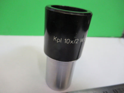 MICROSCOPE PART CARL ZEISS EYEPIECE OCULAR KPL 10X LENS AS PICTURED &G2-A-03