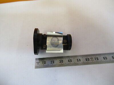 BAUSCH LOMB MOUNTED BEAM SPLITTER OPTICS MICROSCOPE PART AS PICTURED #F9-A-43