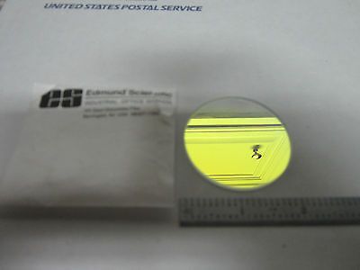 OPTICAL COATED FILTER LASER OPTICS EDMUND SCIENTIFIC  BIN#1