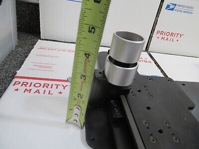 LEICA DMRB GERMANY LARGE STAGE SPECIMEN TABLE MICROSCOPE PART as pictured &61