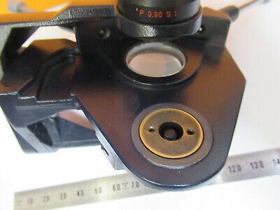 LEICA GERMANY DMRB 501165 POL CONDENSER MICROSCOPE PART AS PICTURED &P6-A-50