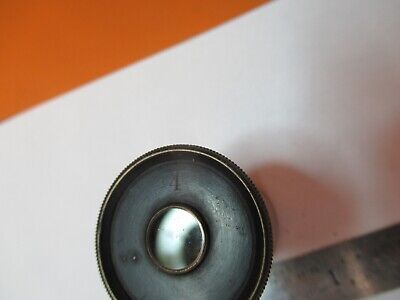 ANTIQUE CARL ZEISS JENA GERMANY EYEPIECE "1" MICROSCOPE PART AS PICTURED A3-B-93