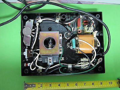 MICROSCOPE PART JAPAN LAMP + POWER SUPPLY TRAY AS IS BIN#ZP-2