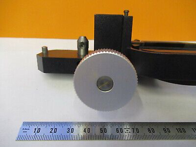 LEICA DMRE GERMANY CONDENSER HOLDER MICROSCOPE PART AS PICTURED P5-B-12