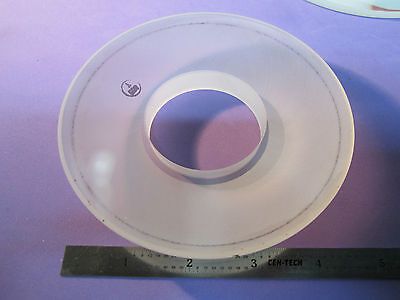 OPTICAL THICK 5" DIAMETER CONCAVE LENS REFLECTOR LASER OPTICS BIN#22-50