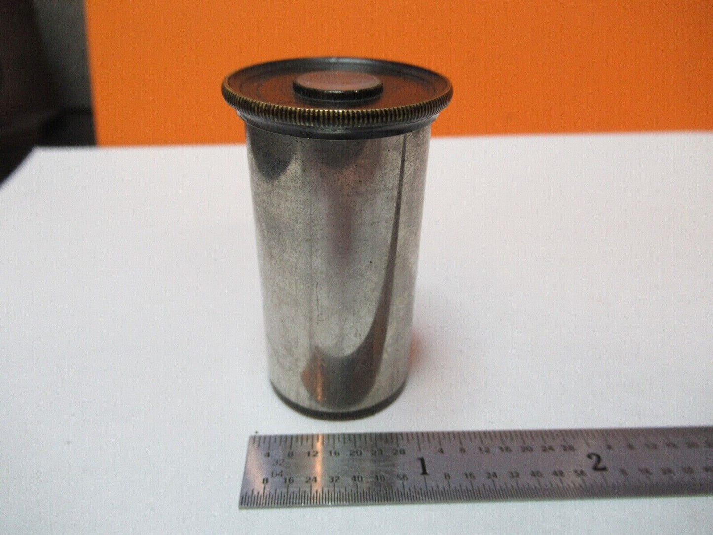 BAUSCH LOMB ANTIQUE EYEPIECE "1" OPTICS MICROSCOPE PART AS PICTURED &85-B-07