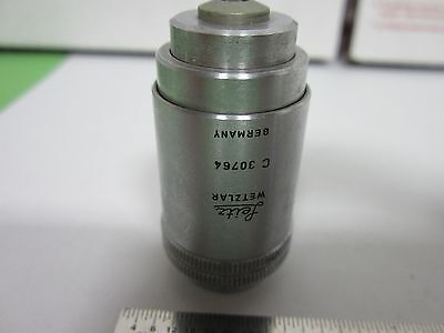 MICROSCOPE PART OBJECTIVE LEITZ GERMANY PHACO 80X INFINITY OPTICS BIN#A9-C-9