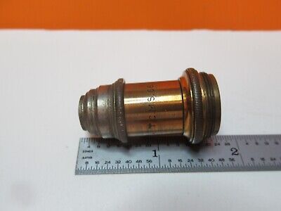 ANTIQUE LEITZ WETZLAR GERMANY objective "7" MICROSCOPE PART AS PICTURED &16-C-24