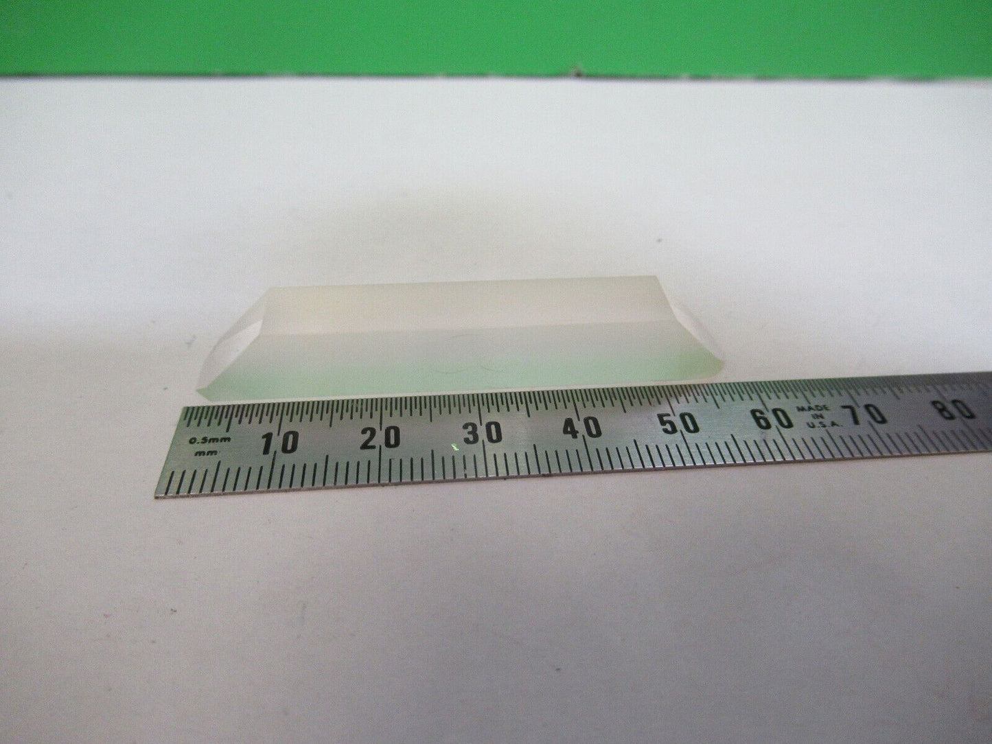 OPTICAL  MIL SPEC GLASS PRISM OPTICS AS PICTURED  #Z5-A-53