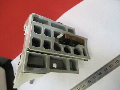 ZEISS AXIOSKOP GERMANY CONDENSER HOLDER MICROSCOPE PART AS PICTURED #8Y-A-01