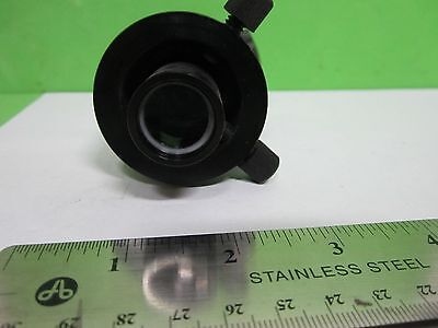 MICROSCOPE PART CAMERA ADAPTER TUBUS + LENS OPTICS AS IS BIN#65-58