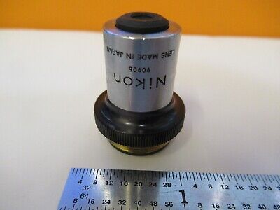 NIKON JAPAN OBJECTIVE 10X OPTICS MICROSCOPE PART AS PICTURED &FT-1-A-30