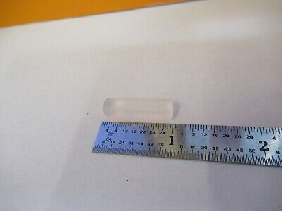 OPTICAL BI CONVEX GLASS BAR LENS RECTANGULAR OPTICS AS PICTURED &5K-A-42