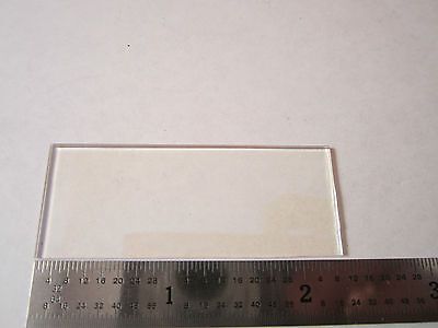 OPTICAL COATED GLASS SUBSTRATE LASER OPTICS BIN#17-13 i