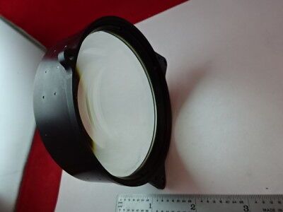 OPTICAL MOUNTED LENS CONVEX CONCAVE MIL SPEC LASER OPTICS AS IS #50-A-06