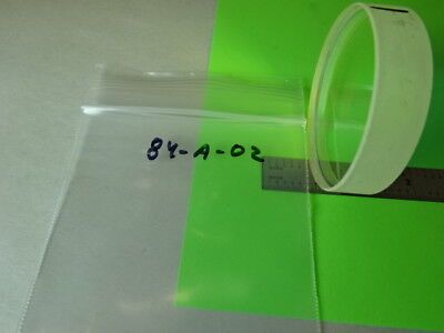 OPTICAL COATED FLAT GLASS LENS PART OPTICS #84-A-02