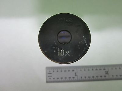 MICROSCOPE WILD HEERBRUGG SWISS EYEPIECE 10X OPTICS AS IS BIN#C3-H-17