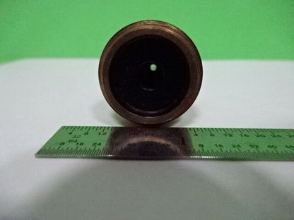 MICROSCOPE PART OBJECTIVE 1/12 ANTIQUE SEIBERT GERMANY OPTICS AS IS #AQ-A-07