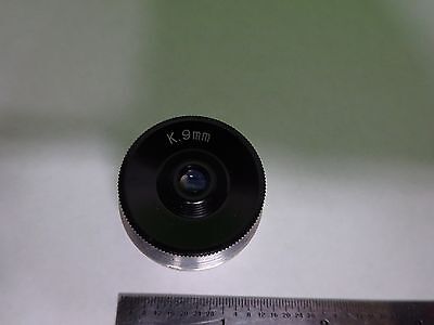 MICROSCOPE PART OCULAR EYEPIECE K. 9 mm  OPTICS #X9-A-50