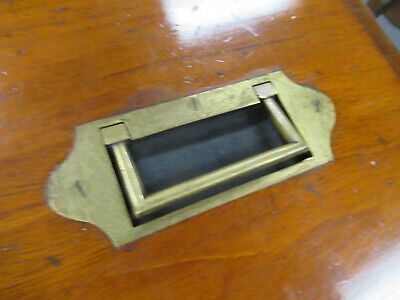 EMPTY WOOD CABINET for ANTIQUE WATSON UK 1860s MICROSCOPE PART AS PICTURED &TB5