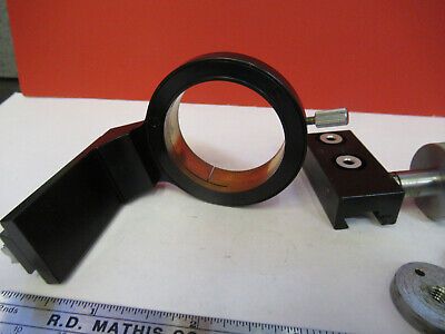 LEITZ WETZLAR ANTIQUE CONDENSER HOLDER MICROSCOPE PART AS PICTURED &A7-B-18