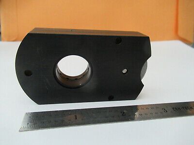 OLYMPUS JAPAN SLIDE IRIS DIAPHRAGM MICROSCOPE PART AS PICTURED &F3-A-49