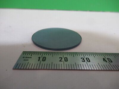 BAUSCH LOMB BLUE GLASS FILTER MICROSCOPE PART AS PICTURED &A9-B-35