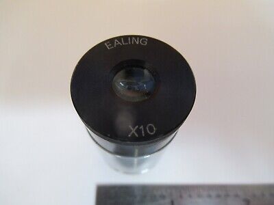 EALING LENS OPTICS OCULAR EYEPIECE X10 MICROSCOPE PART AS PICTURED &8C-A-16