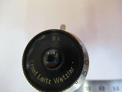 ANTIQUE LEITZ WETZLAR EYEPIECE IRIS OPTICS MICROSCOPE PART AS PICTURED &8Y-A-109