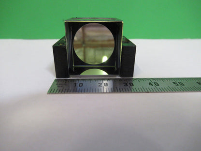 BAUSCH LOMB MOUNTED GLASS PRISM OPTICS MICROSCOPE PART AS PICTURED &Z5-B-02