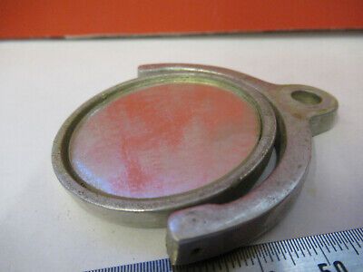 GENERIC VINTAGE MIRROR OLD MICROSCOPE PART OPTICS AS PICTURED &13-FT-70