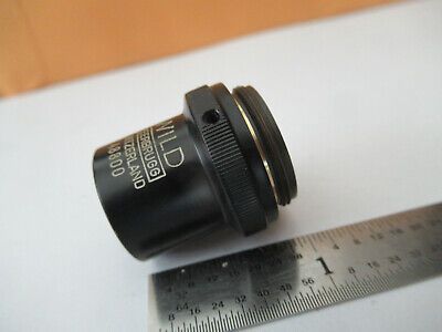 WILD M11 SWISS HEERBRUGG OBJECTIVE 4X LENS MICROSCOPE PART AS PICTURED &F4-A-25