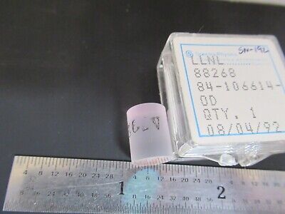 OPTICAL OUTPUT LENS COATED SPECTRA PHYSICS OPTICS AS PICTURED &FT-1-A-75