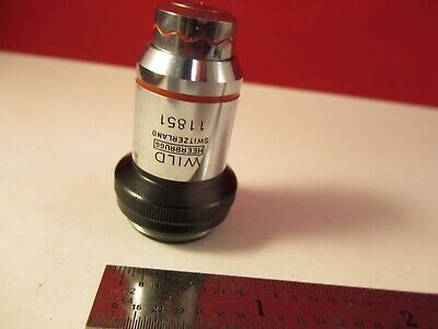 WILD SWISS OBJECTIVE PHASE PH 100X OPTICS MICROSCOPE PART AS PICTURED &1E-B-60