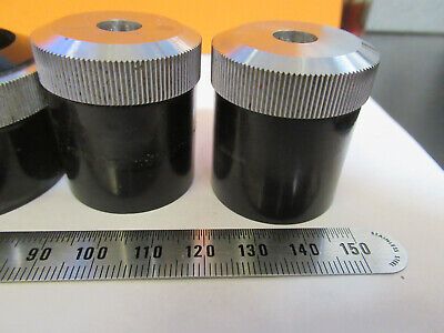 VICKERS UK ENGLAND SET of KNOBS STAGE MICROSCOPE PART AS PICTURED P3-A-36