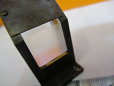 ANTIQUE BRASS MOUNTED BAUSCH LOMB PRISM MICROSCOPE PART AS PICTURED &P2-A-125